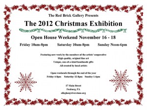 Christmas Exhibition and Open House